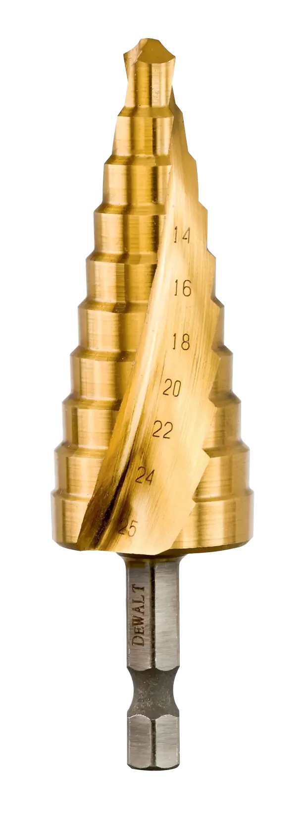 DE Impact Rated Step Bit – DT5030-QZ