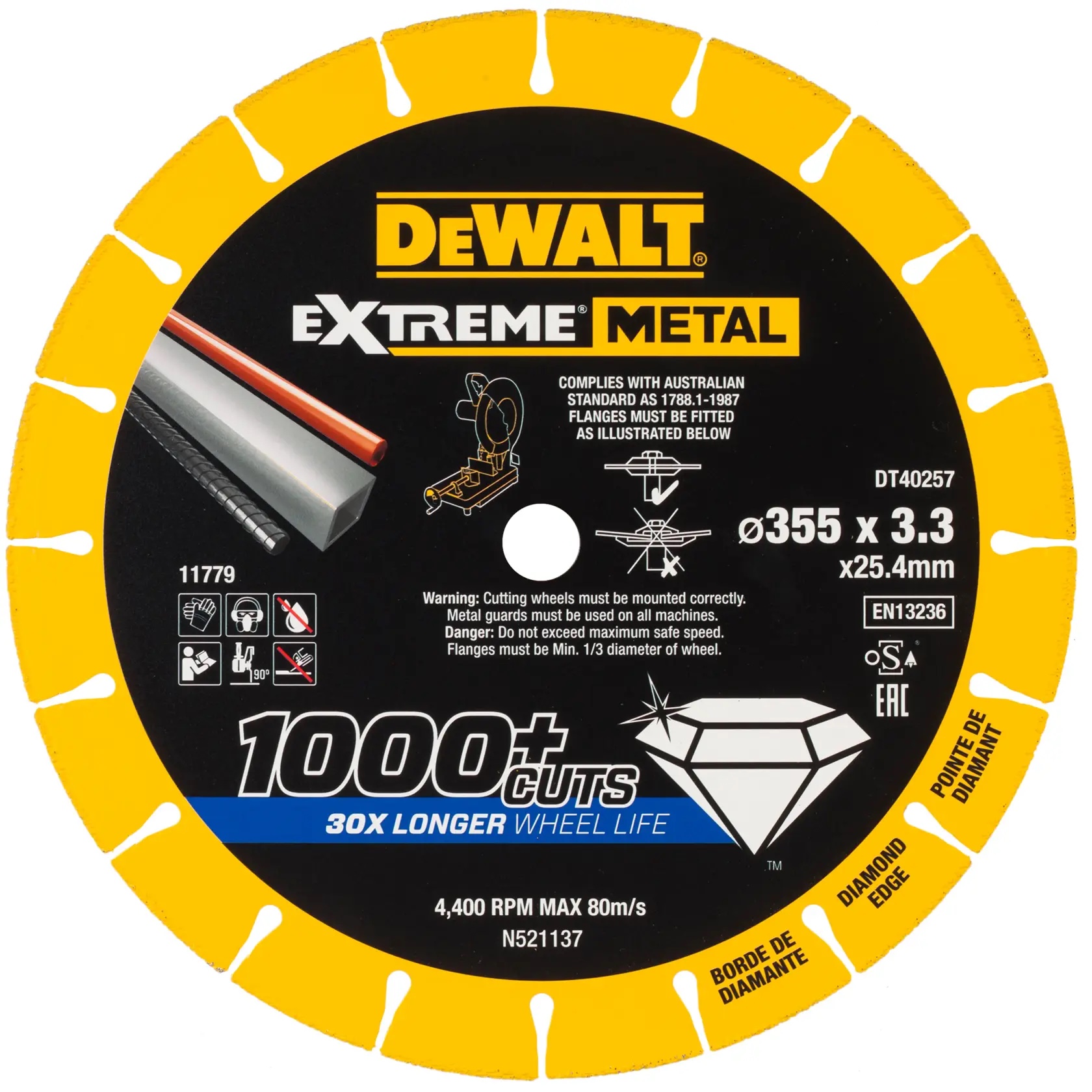 Extreme Diamanttrennscheibe 355x3.3mm