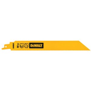 Saebelsaegeblatt Bi-Metall 1" Heavy Duty fuer Metall 228mm 14TPI, 5 Stueck
