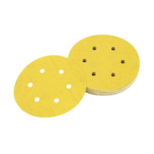 Mehrzweck-Schleifscheibe für Exzenterschleifer 150 mm, K80, 8 Löcher (10 Stück)