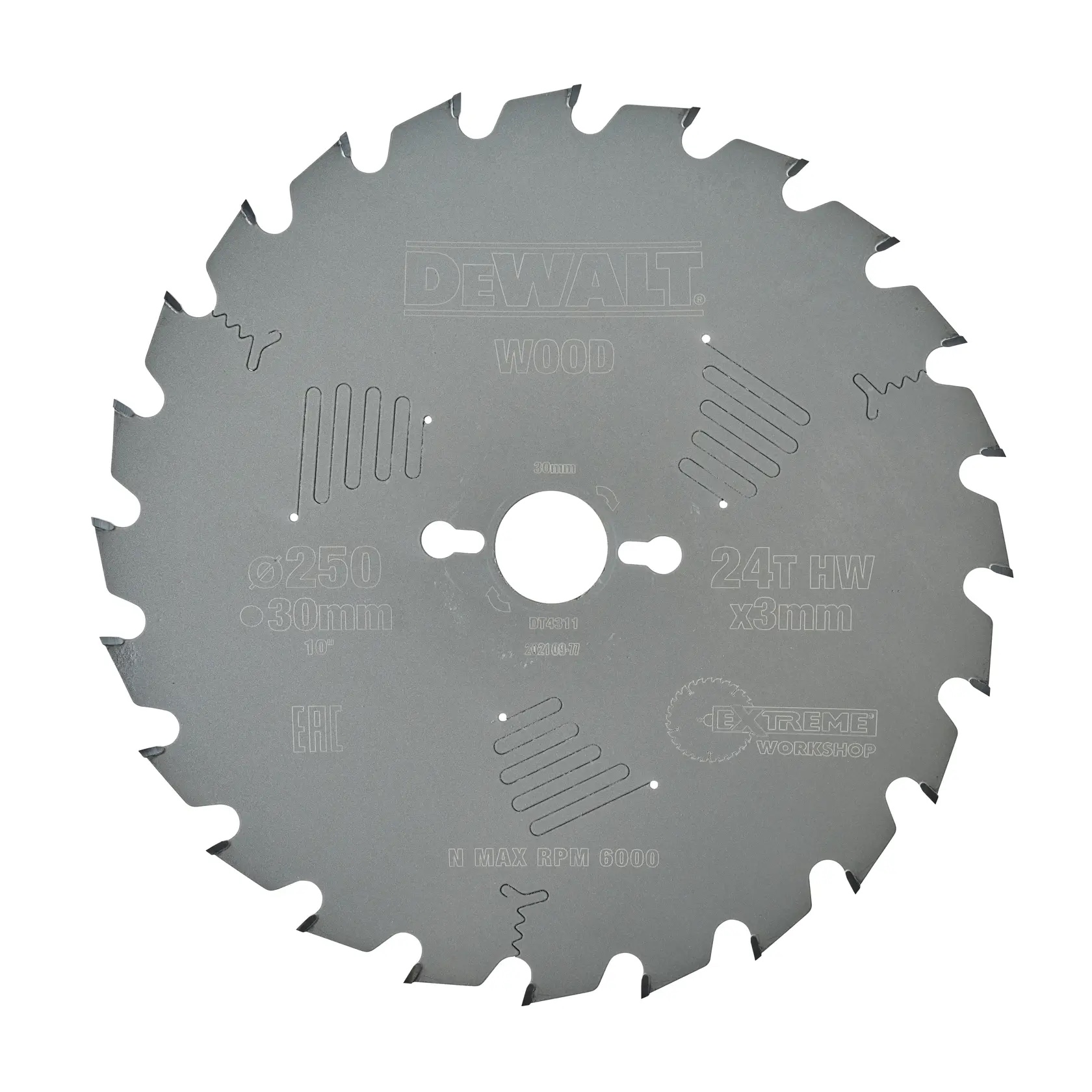 EXTREME DEWALT® Stationärkreissägeblätter - Schnelle Schnitte – DT4311-QZ