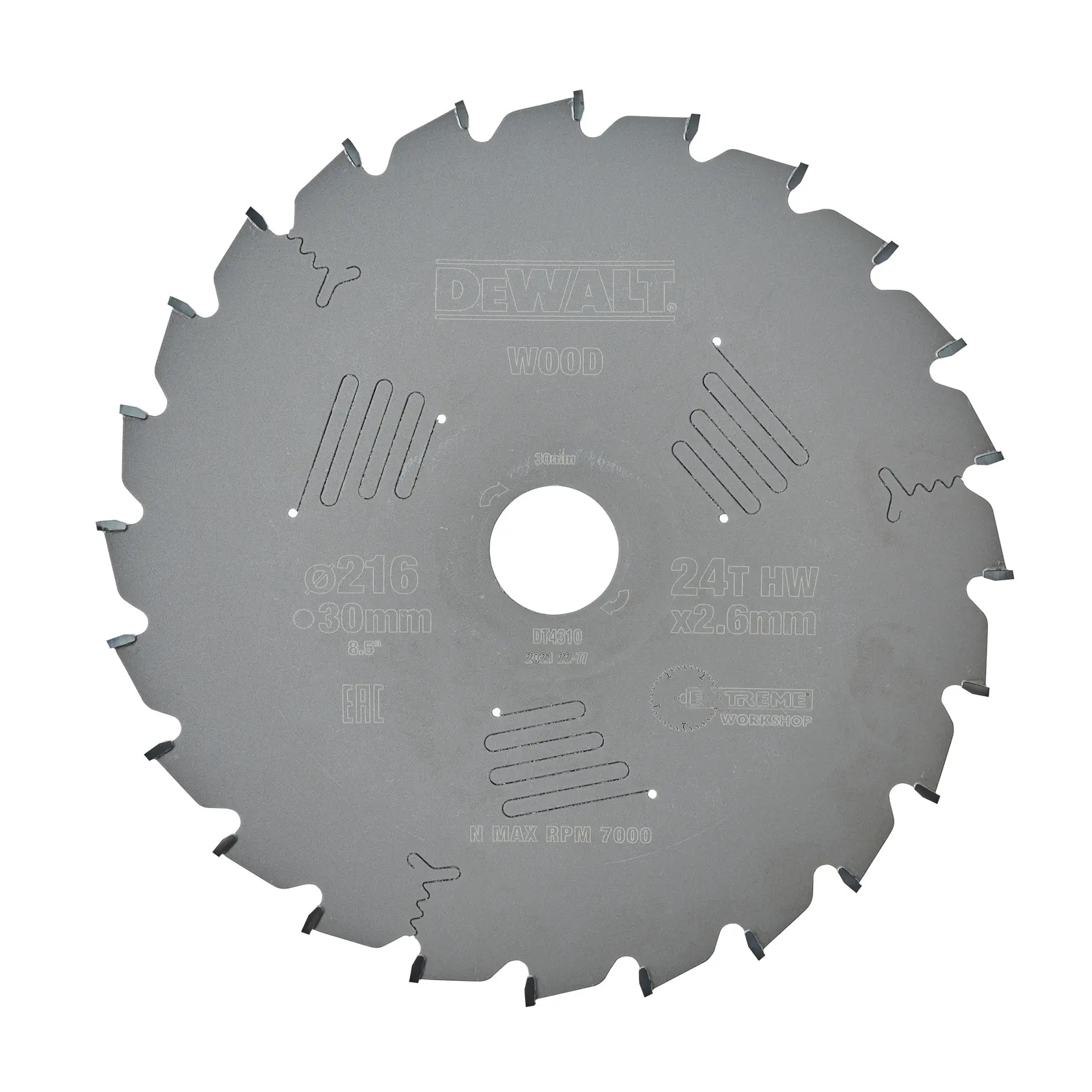 EXTREME DEWALT® Stationärkreissägeblätter - Schnelle Schnitte – DT4310-QZ