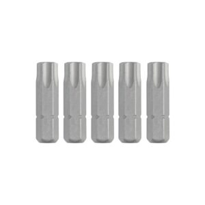 Schrauberbits für Torx-Schrauben 25mm Länge / Größe T40 (Form C 6.3 1/4")