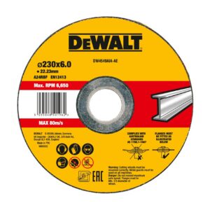 High Performance Schruppscheibe 230x6x22,23 mm Metall Typ 42 (gekröpft)