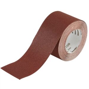 Schleifpapier-Rolle (115mm Rollenbreite) K60, Mehrzweck - Holz/Farbe - Trockenschliff - 5m