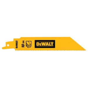 Saebelsaegeblatt Bi-Metall 1" Heavy Duty fuer Metall 152mm 10TPI, 5 Stueck
