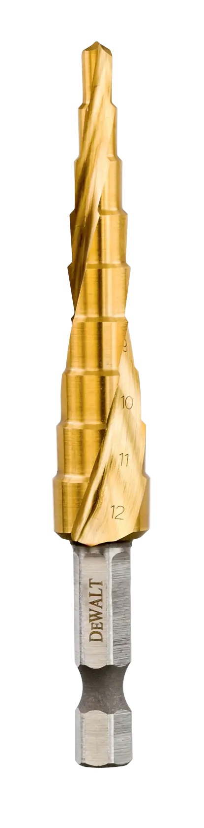 DE Impact Rated Step Bit – DT5026-QZ