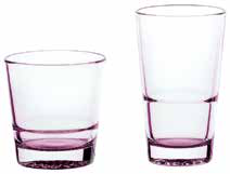 Set 6 Gläser Mosaico 246 Longdrink Metallic 42 cl – Rosa