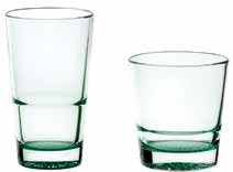 Set 6 Gläser Mosaico 246 Longdrink Metallic 42 cl – Grün