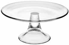 Servierplatte mit Fuß Banquet 21 cm