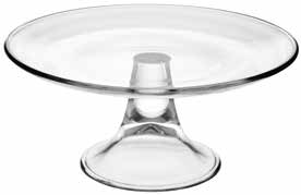 Servierplatte mit Fuß Banquet 28 cm