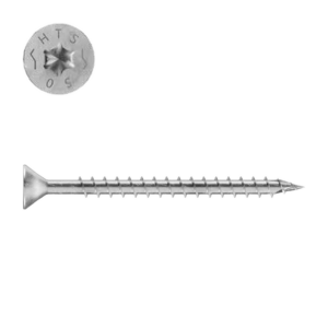 Vollgewindeschraube HTS-HT 5 x 40 mm, Senkkopf TX 25, verzinkt – Schachtel 50 Stk.
